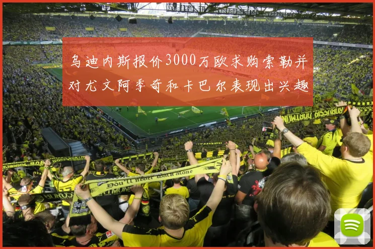 乌迪内斯报价3000万欧求购索勒并对尤文阿季奇和卡巴尔表现出兴趣